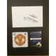 Signed plain card by Tahith Chong the Manchester United footballer